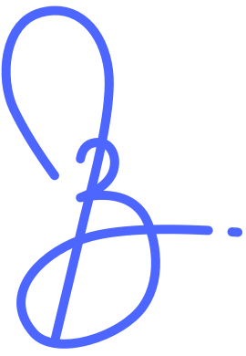 logo in signature style